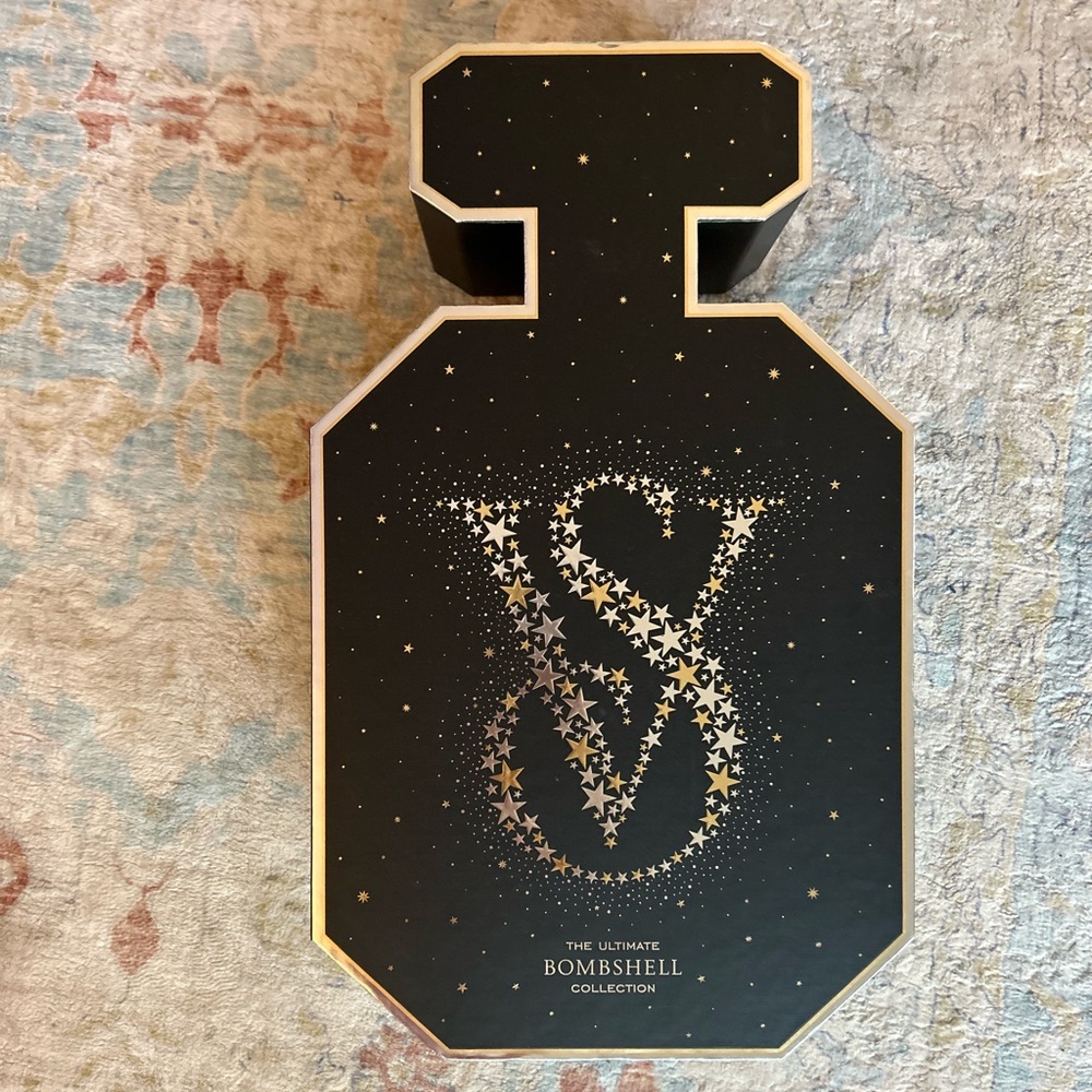Victoria's Secret Black and Gold Bombshell Collection Box-Box Only